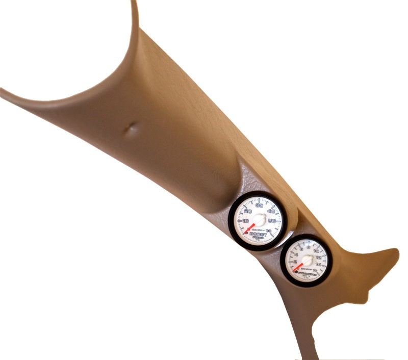 Autometer 04-09 Dodge Ram L6-5.9L Diesel A-Pillar Gauge Kit Boost/EGT 0-60PSI / 0-2000 Deg Gauges AutoMeter
