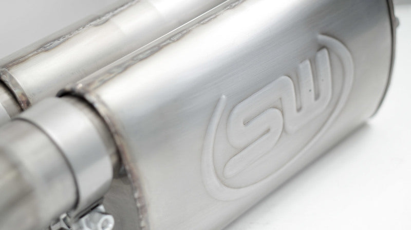 Stainless Works 2010-14 Ford Raptor Exhaust X-Pipe Turbo Resonator Front Passenger Rear Tire Exit Catback Stainless Works