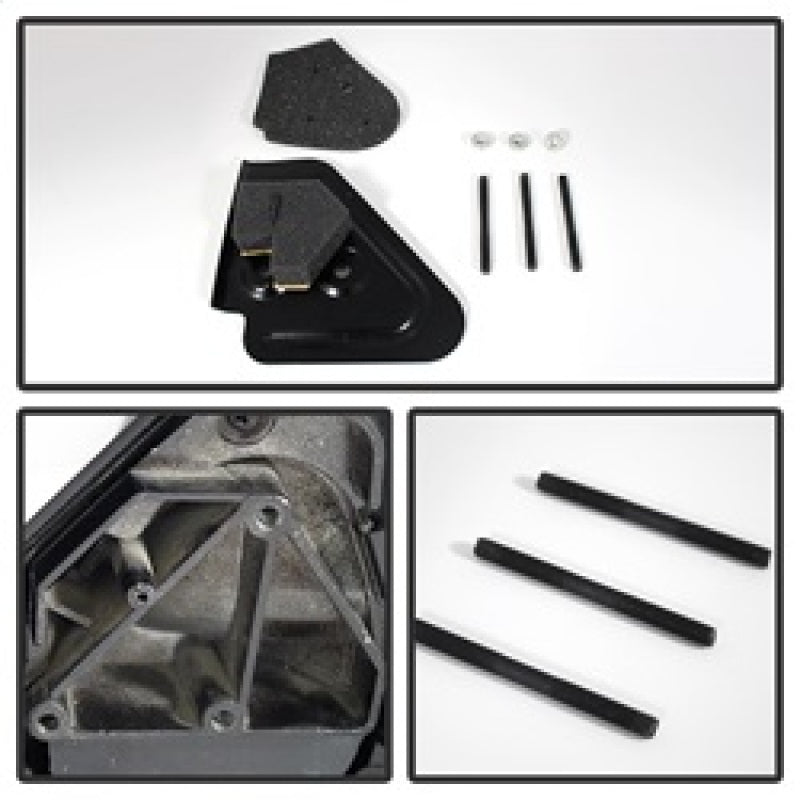 xTune Dodge Ram 94-01 Manual Extendable Manual Adjust Mirror Right MIR-DRAM94-MA-R Side Mirrors SPYDER