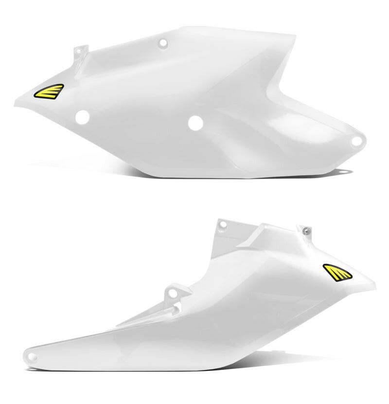 Cycra 16-19 KTM 125-450 SX/XC/SX-F/XC-F/XC-W/XCF-W/EXC-F Side Number Panel - White Plastics Cycra