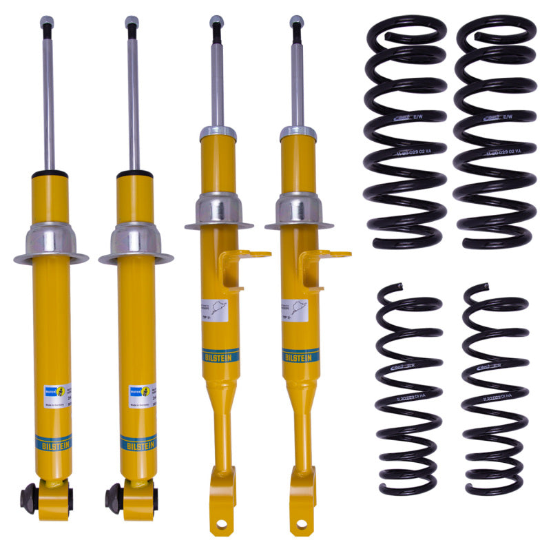 Bilstein 13-17 BMW 650i Gran Coupe Front and Rear B12 Pro-Kit Suspension Kit Shock & Spring Kits Bilstein