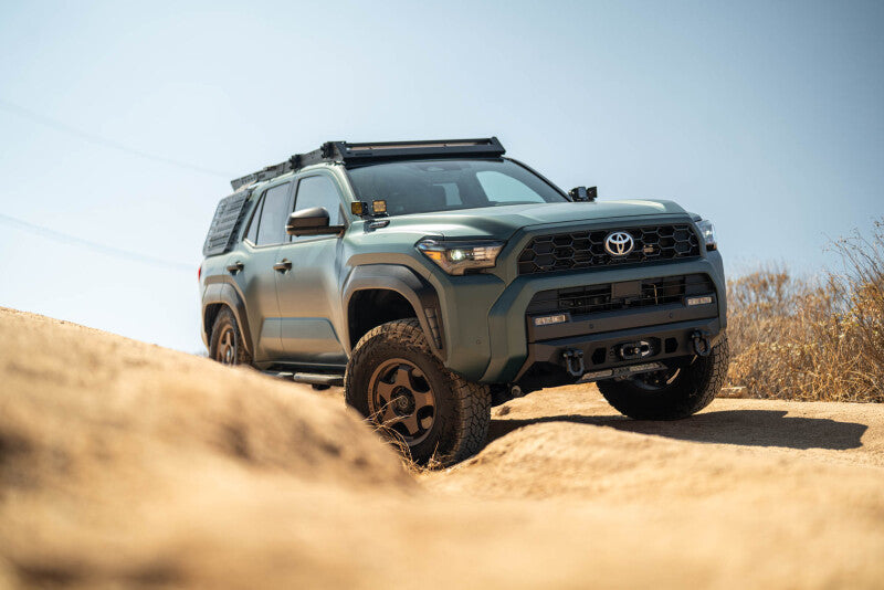 DV8 Offroad 2025 Toyota 4Runner Front Bumper w/ Centric Winch Bumpers - Steel DV8 Offroad