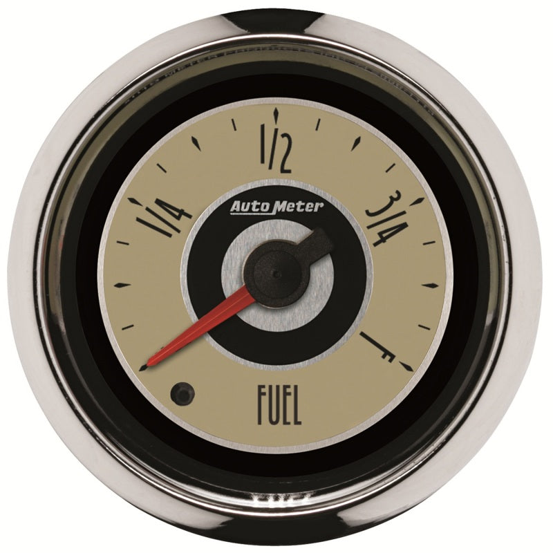 AutoMeter Gauge Fuel Level 2-1/16in. Programmable Cruiser Gauges AutoMeter