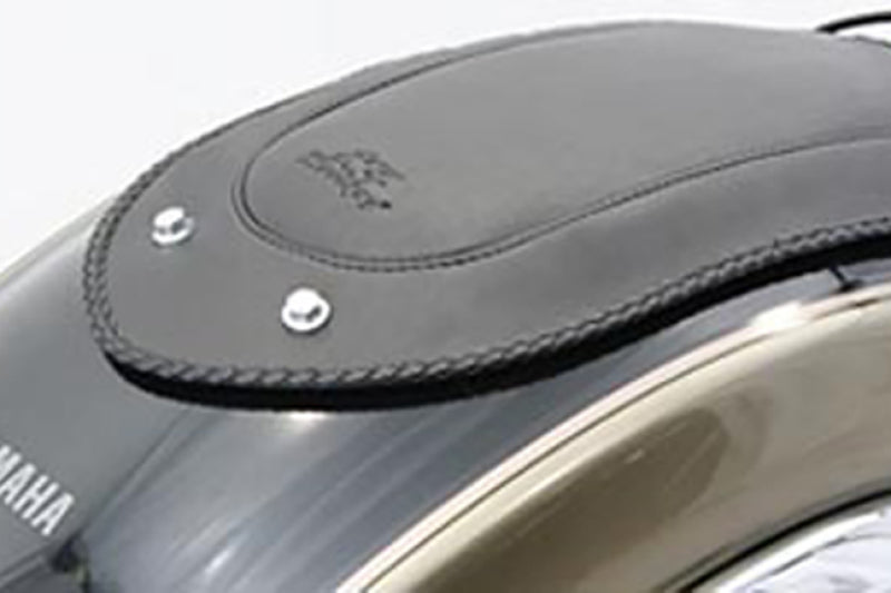 Mustang 06-10 and 12-15 Yamaha Roadliner, 06-15 Stratoliner Fender Bib - Black Fender Bibs Mustang Motorcycle