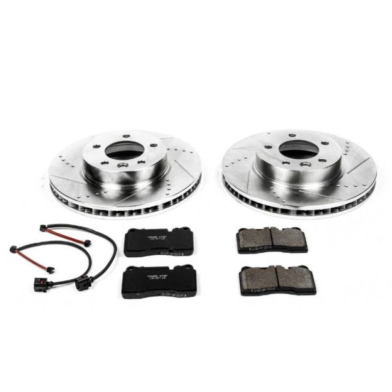 Power Stop 06-17 Volkswagen Touareg Front Z23 Evolution Sport Brake Kit Brake Kits - Performance D&S PowerStop