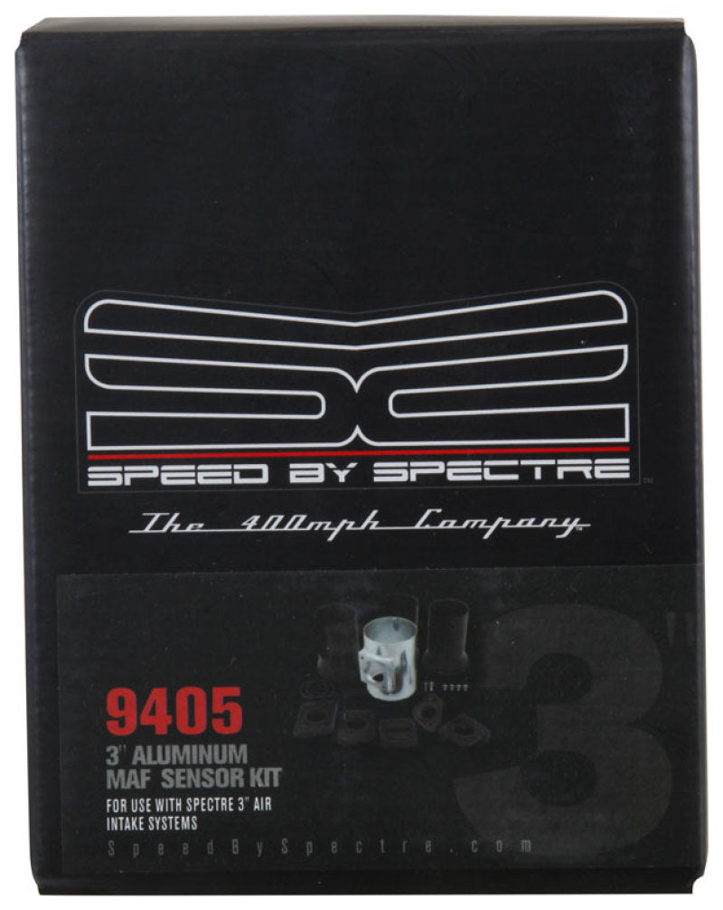 Spectre Mass Air Flow Sensor Adapter Kit (3in.) - Aluminum Mass Air Flow Sensors Spectre