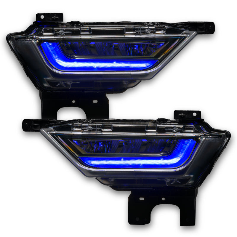 Oracle 21-22 Ford F-150 ColorSHIFT RGB+W Fog Light DRL Upgrade Kit w/ No Controller Headlights ORACLE Lighting