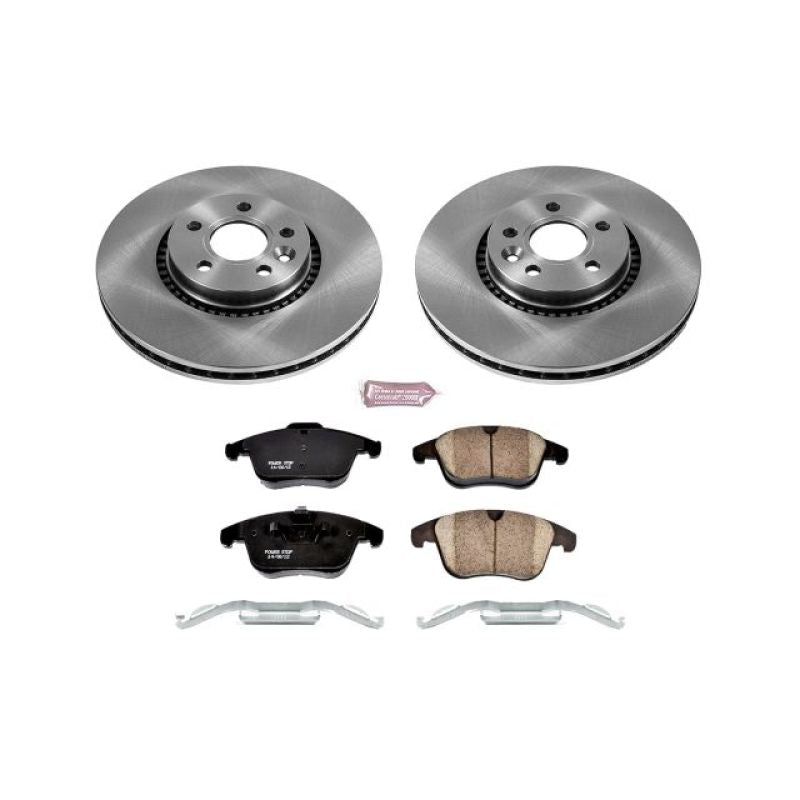 Power Stop 08-15 Land Rover LR2 Front Autospecialty Brake Kit Brake Kits - OE PowerStop