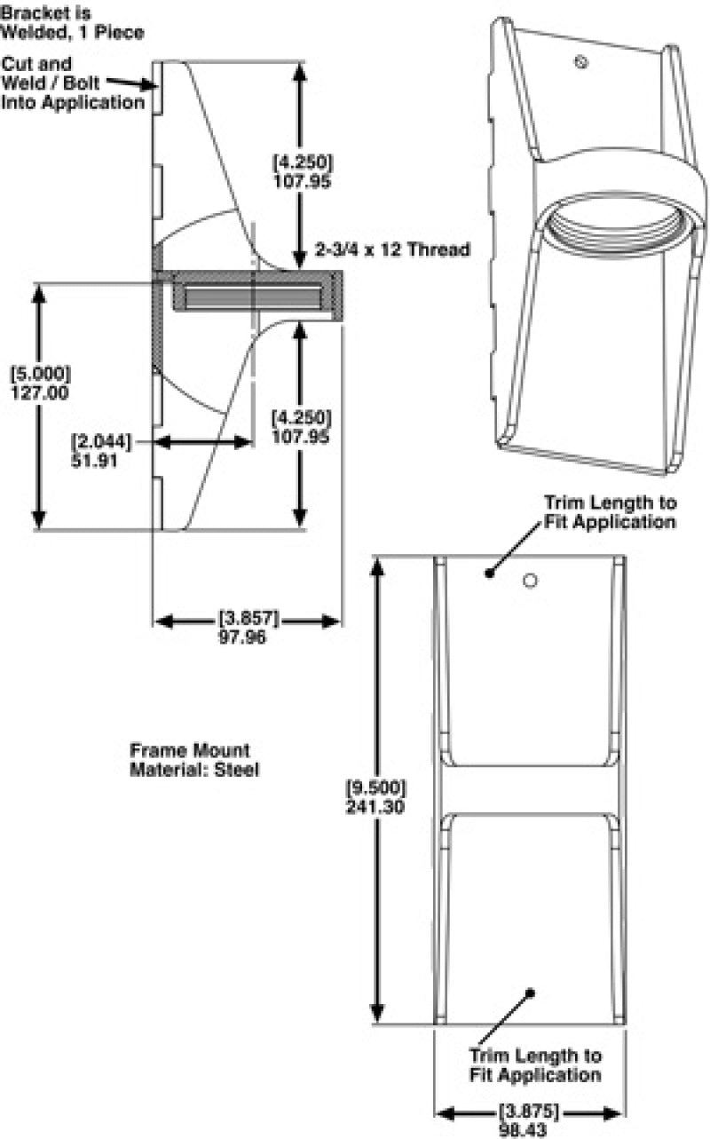 SPC Performance END MOUNT & ADAPTOR ASSY Bump Stops SPC Performance