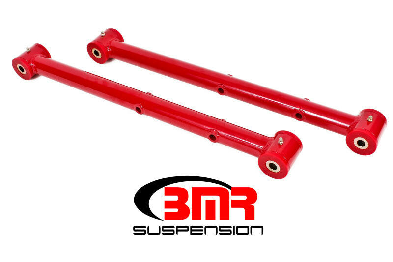 BMR 64-72 A-Body Non-Adj. Lower Control Arms (Polyurethane) - Red Control Arms BMR Suspension
