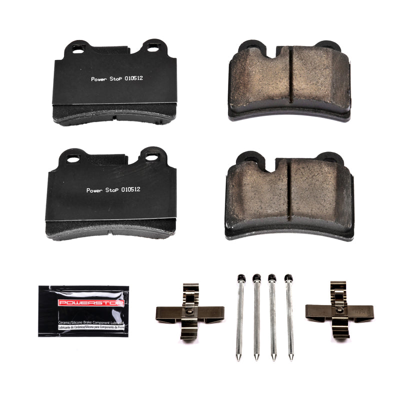 Power Stop 06-07 Volkswagen Touareg Rear Z23 Evolution Sport Brake Pads w/Hardware Brake Pads - Performance PowerStop