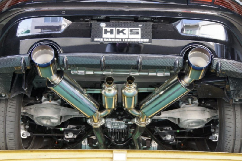 HKS FULL DUAL MUFFLER RZ34 VR30DDTT Catback HKS