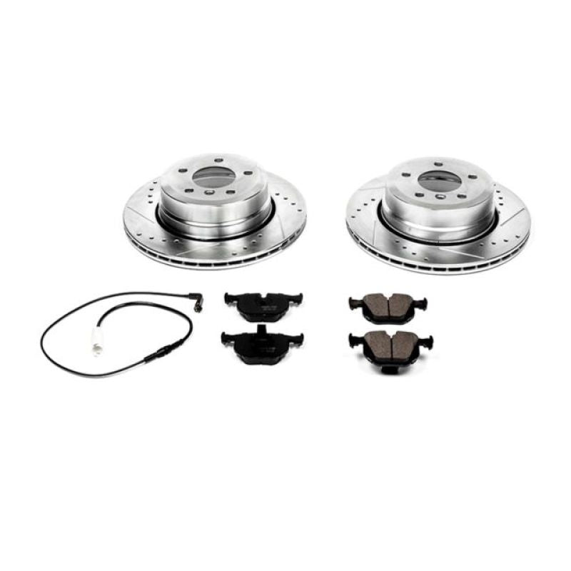 Power Stop 06-07 BMW 530xi Rear Z23 Evolution Sport Brake Kit Brake Kits - Performance D&S PowerStop