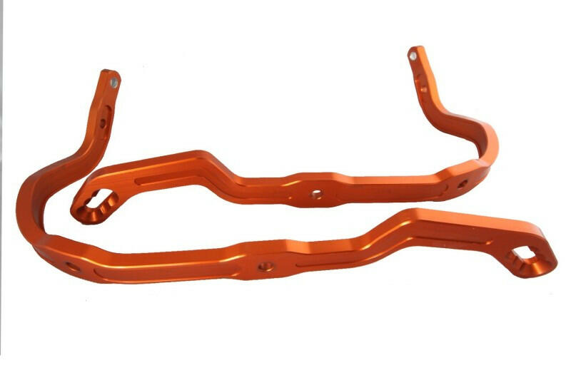 Cycra Probend Replacement Bar w/Abrasion Guards - Orange Hand Guards Cycra