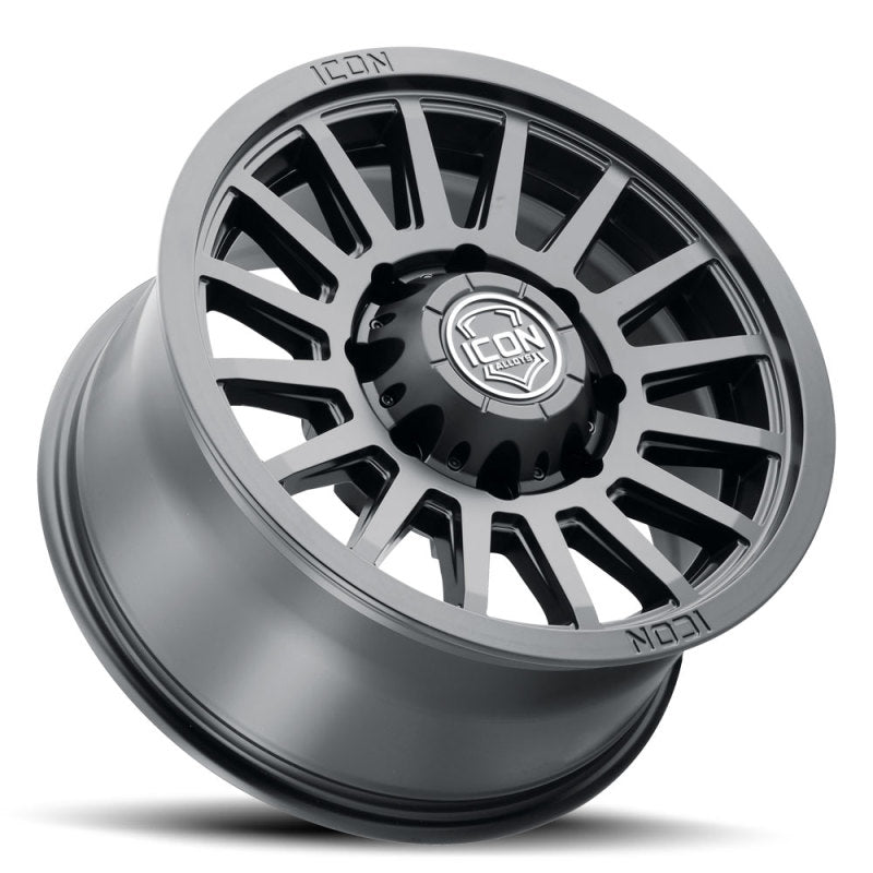 ICON Recon SLX 18x9 8x180 BP 12mm Offset 5.5in BS 124.2mm Hub Bore Satin Black Wheel Wheels - Cast ICON