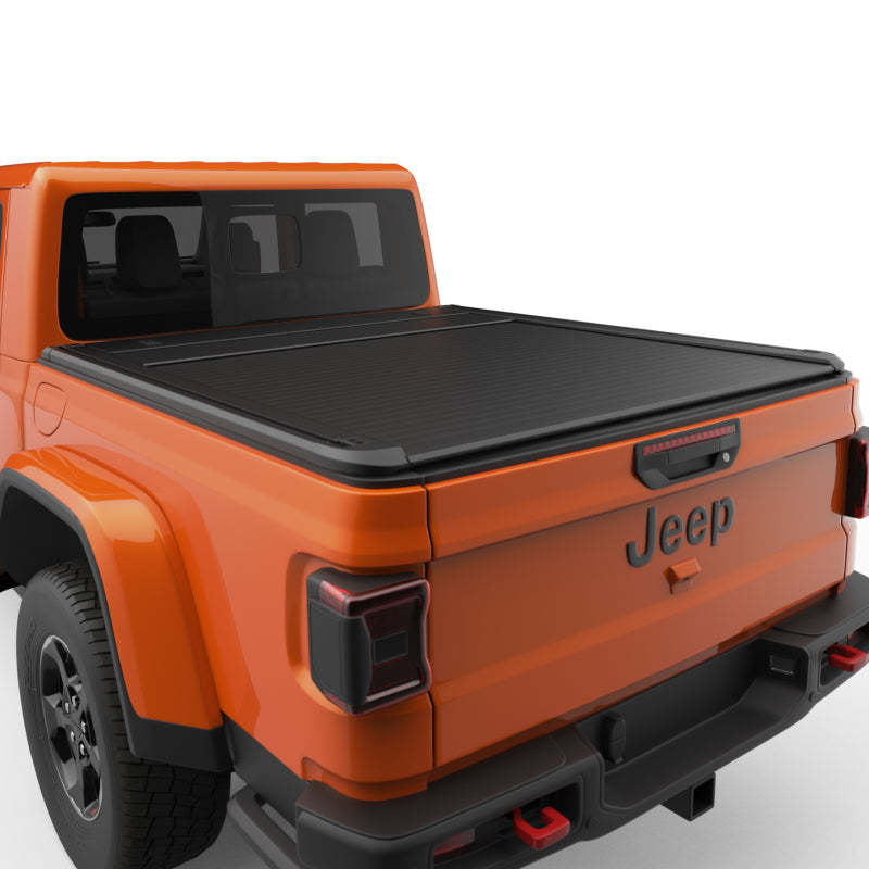 EGR 20-23 Jeep Gladiator Sport Overland Rubicon Sport S Retractable Bed Cover Bed Covers - Folding EGR