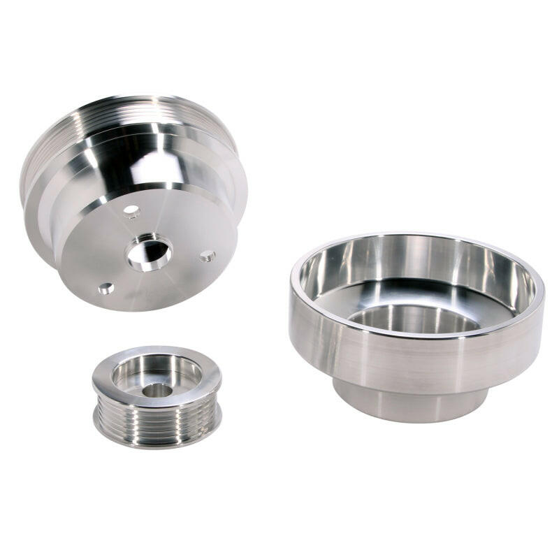 BBK 88-95 GM Truck 4.3 5.0 5.7 Underdrive Pulley Kit - Lightweight CNC Billet Aluminum (3pc) Pulleys - Crank, Underdrive BBK