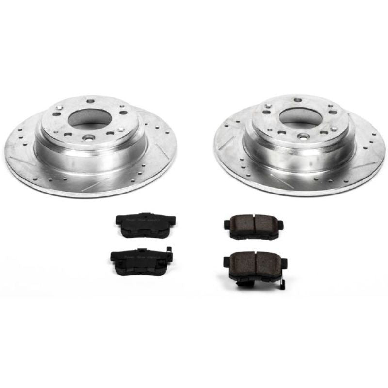 Power Stop 91-95 Acura Legend Rear Z23 Evolution Sport Brake Kit Brake Kits - Performance D&S PowerStop