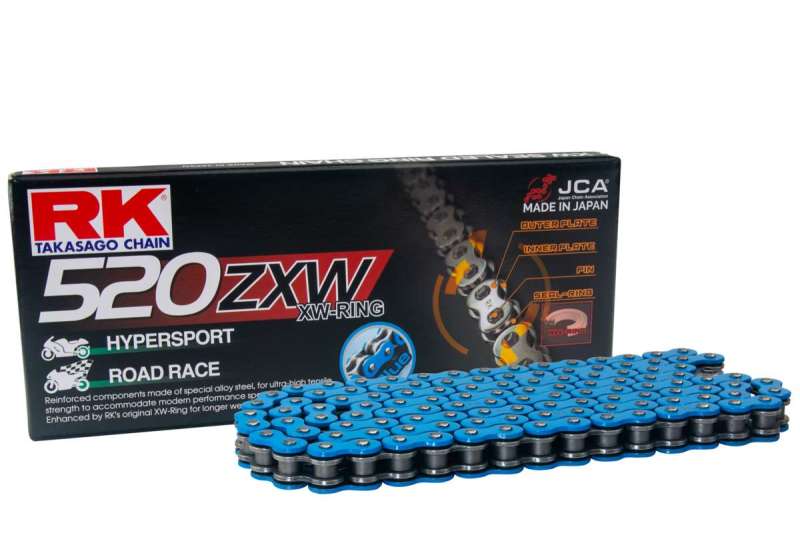 RK Chain BB520ZXW-170L XW-Ring - Blue Chains RK Chain