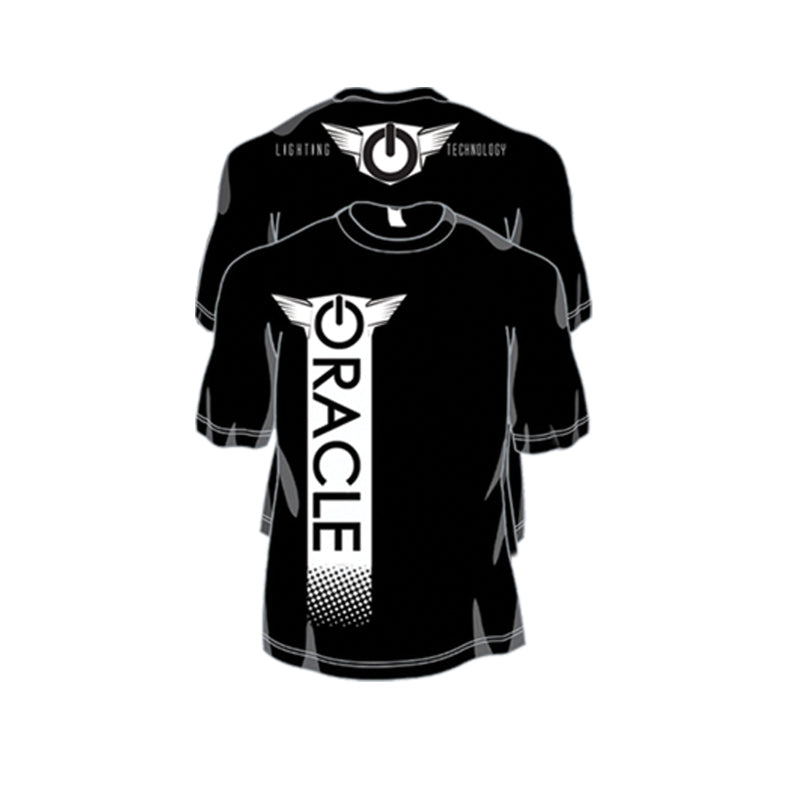 Oracle Black T-Shirt - L - Black Flashlights ORACLE Lighting