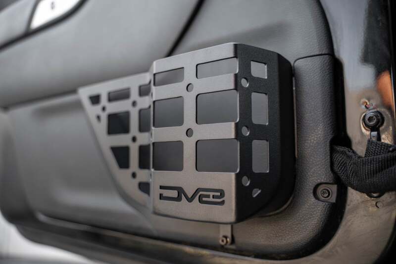 DV8 Offroad 11-18 Jeep Wrangler JK Front Door Pocket Molle Panels Exterior Trim DV8 Offroad