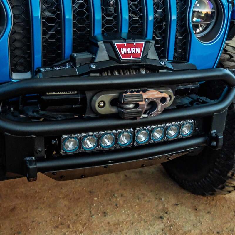 KC HiLiTES FLEX ERA LED Light Bar Bezel Kit for 10in. Segments - Blue Light Bars & Cubes KC HiLiTES