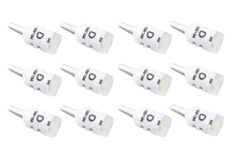 Diode Dynamics 194 LED Bulb HP3 LED - Cool - White Set of 12 Bulbs Diode Dynamics