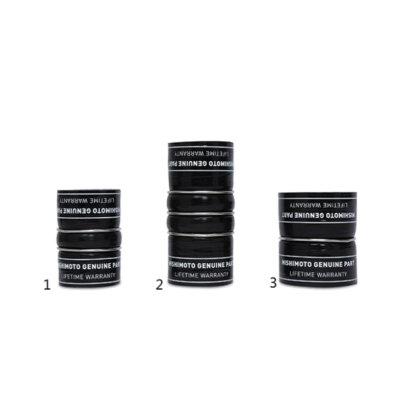 Mishimoto 11 Chevrolet/GMC 6.6L Duramax Hot-Side Boot Kit Silicone Couplers & Hoses Mishimoto