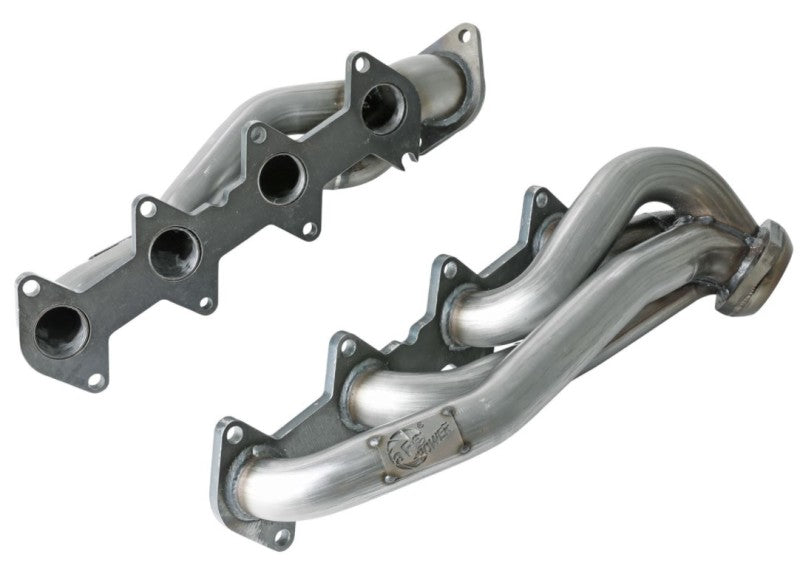 aFe Twisted Steel 409SS Shorty Header 04-10 Ford F-150 V8-5.4L Headers & Manifolds aFe