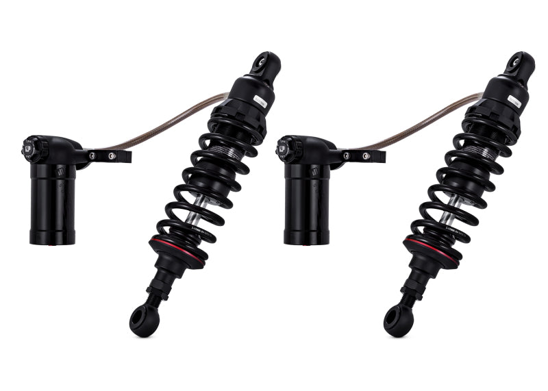 Progressive Harley Bagger 990 Series Shocks 12.0in Standard - Black Shocks and Struts Progressive