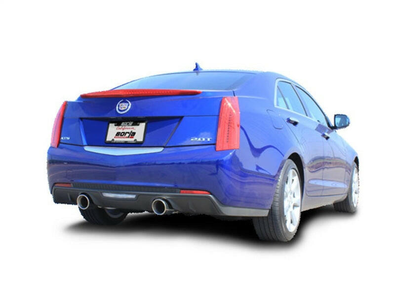 Borla 13-15 Cadillac ATS 2.0L AT RWD 4Dr Single Split Rear Exit Exhaust (Rear Section) Axle Back Borla