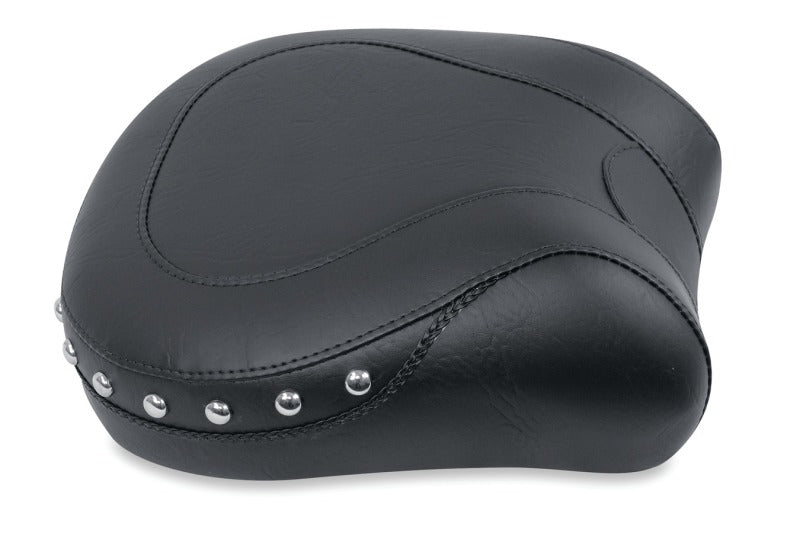 Mustang 00-08 Honda VT1100 Sabre,97-08 Spirit,87-97 Shadow Wide Touring 1PC Seat - Black One-Piece Motorcycle Seats Mustang Motorcycle