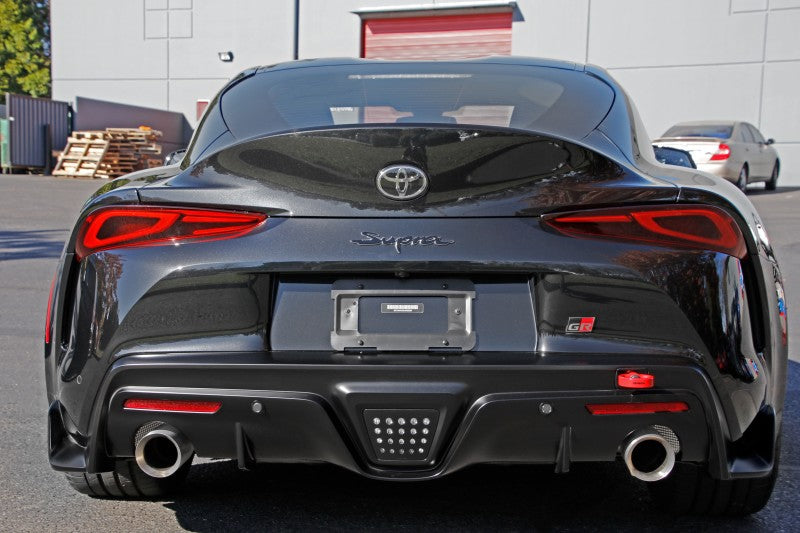 PERRIN 20-25 Toyota Supra Tow Hook Kit (Rear) - Red Tow Hooks Perrin Performance