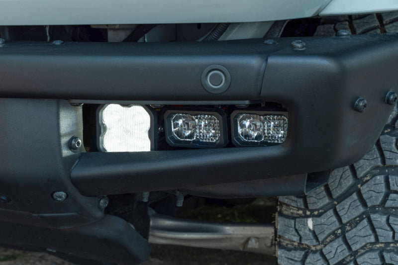 Diode Dynamics 2021 Ford Bronco Stage Series Fog Pocket Kit - White Pro Fog Lights Diode Dynamics