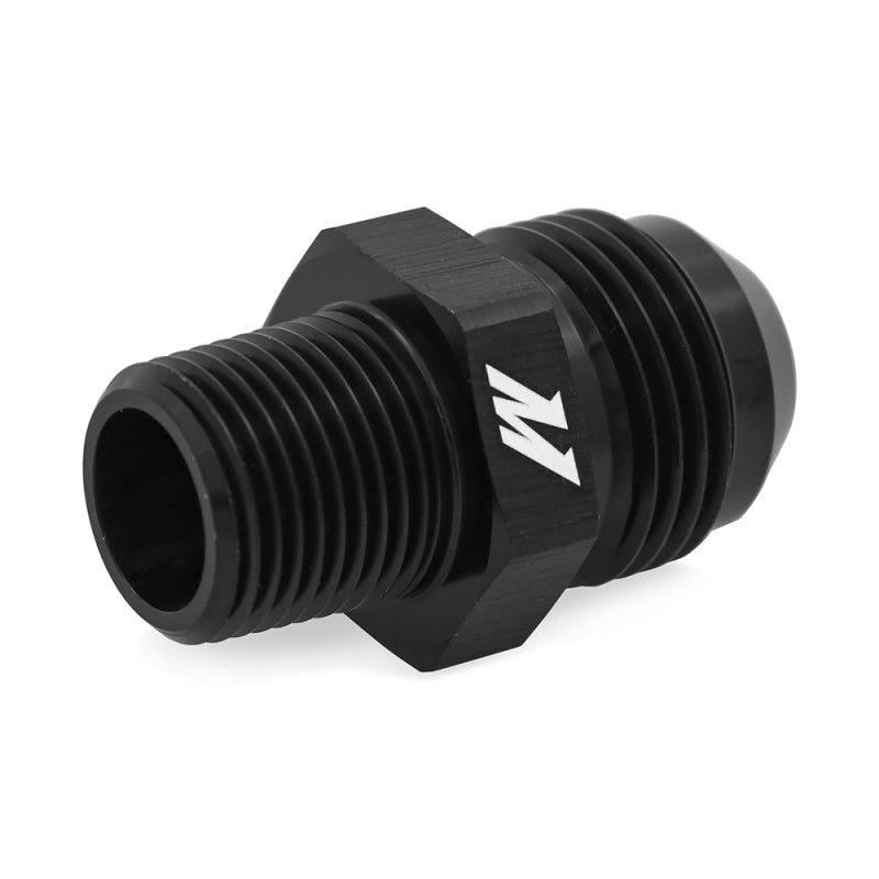 Mishimoto Aluminum -8AN to 1/4 NPT Fitting - Black Fittings Mishimoto
