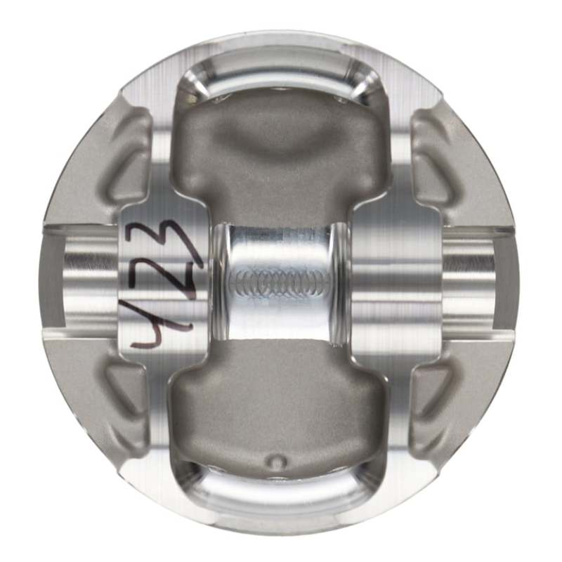 Wiseco Chevy SB 23 Degree Turbo Supercharger Dish Piston Shelf Stock Kit Piston Sets - Forged - 8cyl Wiseco