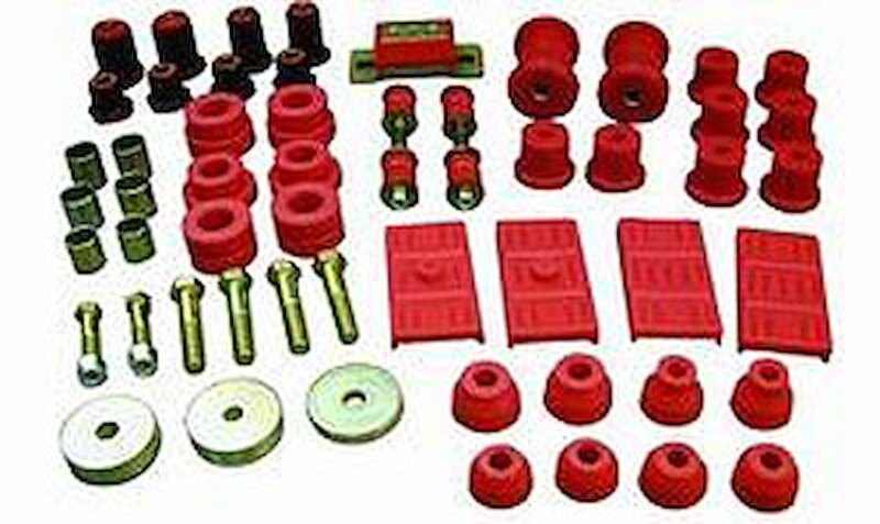 Prothane 67-69 Chevy Camaro / Nova w/ Mono Total Kit - Red Bushings - Full Vehicle Kits Prothane