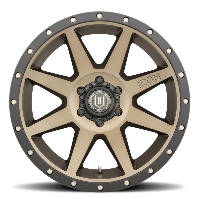 ICON Rebound 20x9 / 6x5.5 / 16mm / 5.625in BS Bronze Wheel Wheels - Cast ICON