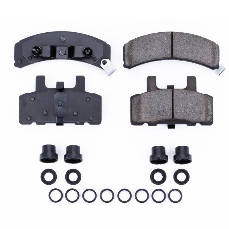 Power Stop 1993 Cadillac 60 Special Front Z17 Evolution Ceramic Brake Pads w/Hardware Brake Pads - OE PowerStop