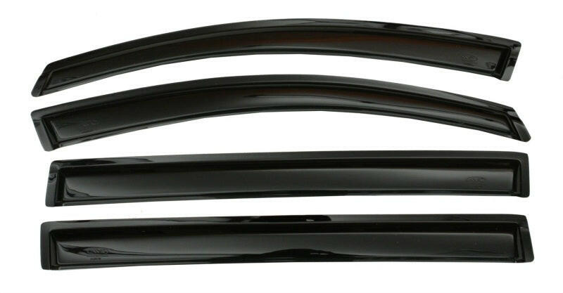 AVS 11-17 Honda Odyssey Ventvisor Outside Mount Window Deflectors 4pc - Smoke Wind Deflectors AVS