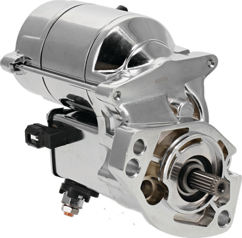 Bikers Choice 89-06 Big Twin Except 06 Dyna Chrome 1.2KW Starter Starters Bikers Choice