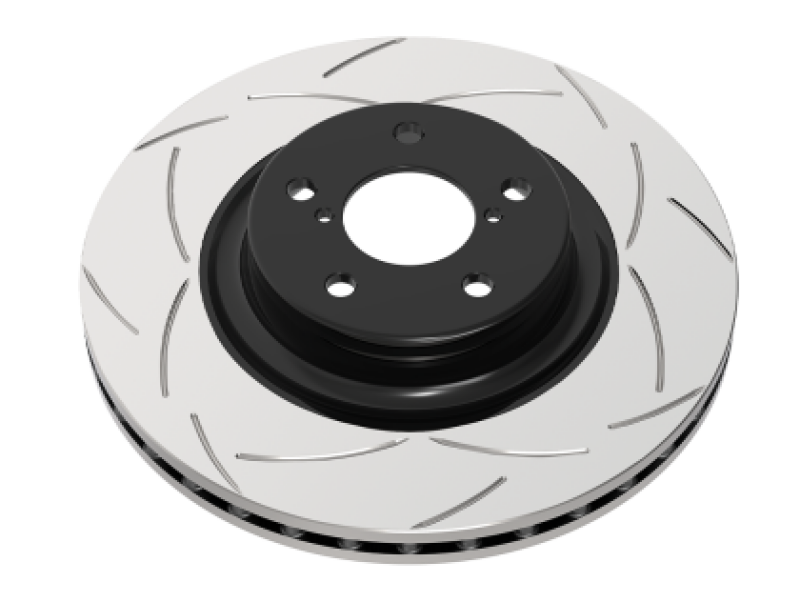 DBA 15-19 Porsche Macan S (w/350mm Front Rotor) Front 4X4 Survival Street Slotted Rotor Brake Rotors - Slotted DBA