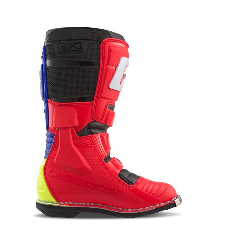 Gaerne GX1 Boot Red Multi Size - 7 Motorcycle Boots Gaerne
