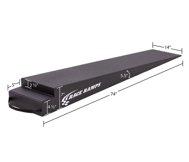 Race Ramps 7in. Trailer Ramps - 5.5 Degree Approach Angle Ramps Race Ramps