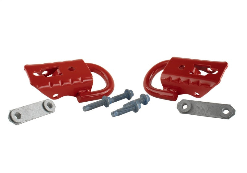 Ford Racing 15-22 F-150 Tow Hooks - Red (Pair) Tow Hooks Ford Racing
