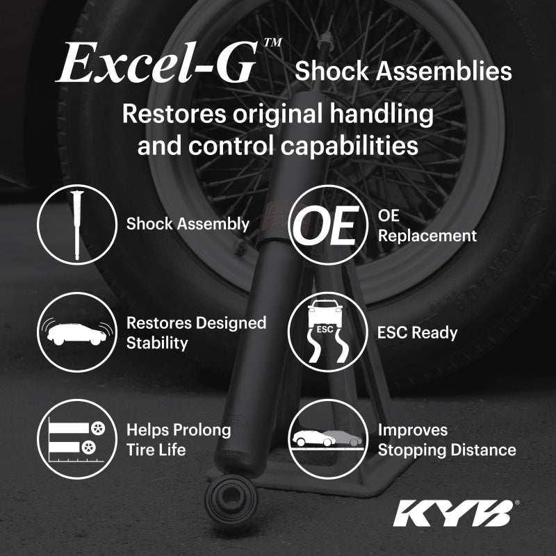 KYB 13-19 Cadillac ATS (Exc. Elect. Susp.) Excel-G Shock Assembly - Rear Right Shocks and Struts KYB