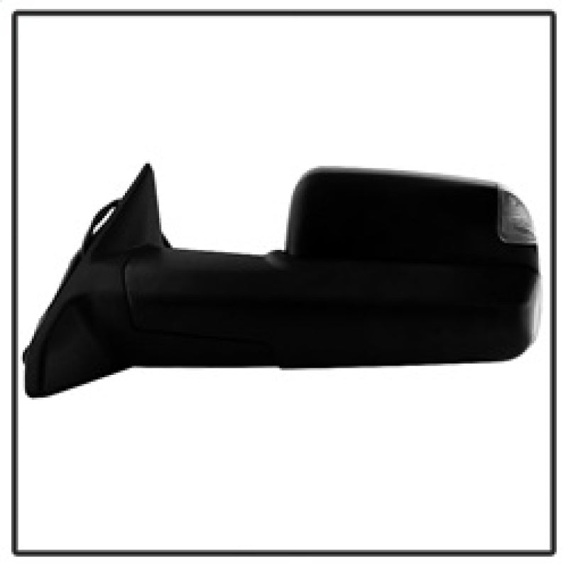 xTune Dodge Ram 1500 09-12 Extendable Heated Adjust Mirror Black Housing Left MIR-DRAM09S-PWH-L Side Mirrors SPYDER