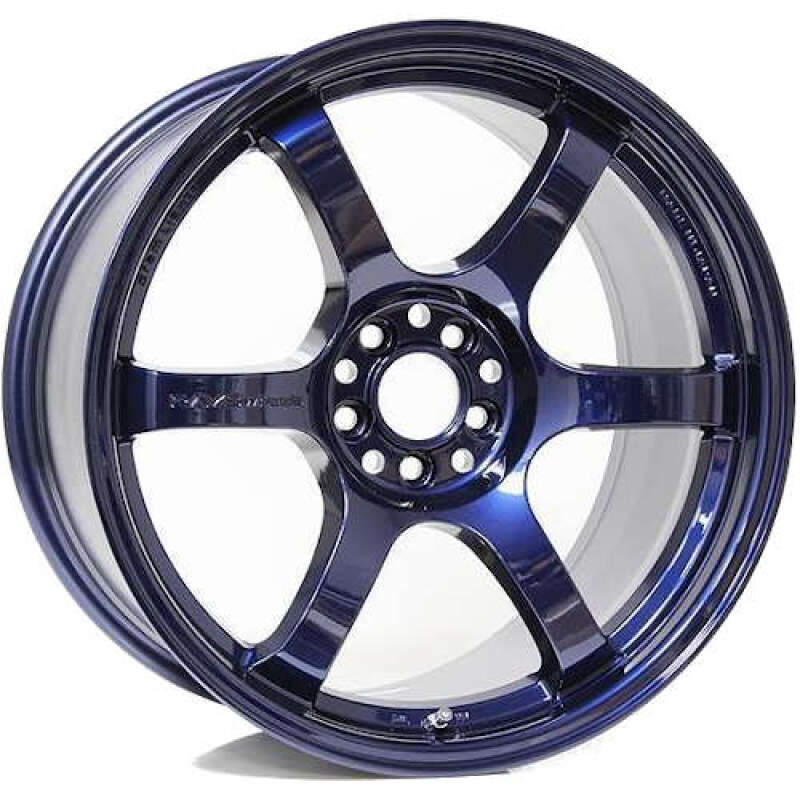 Gram Lights 57DR - 18x10.5 / ET 22 / 5x114.3 - Eternal Blue Pearl Wheels - Cast Gram Lights