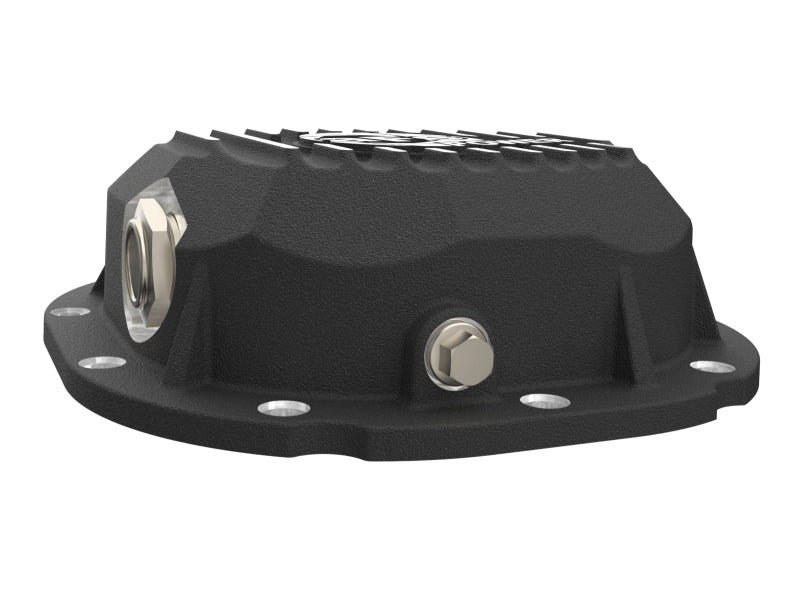 aFe 90-14 Ford F-150 Rear Differential Cover - Black w/ Machined Fins Diff Covers aFe