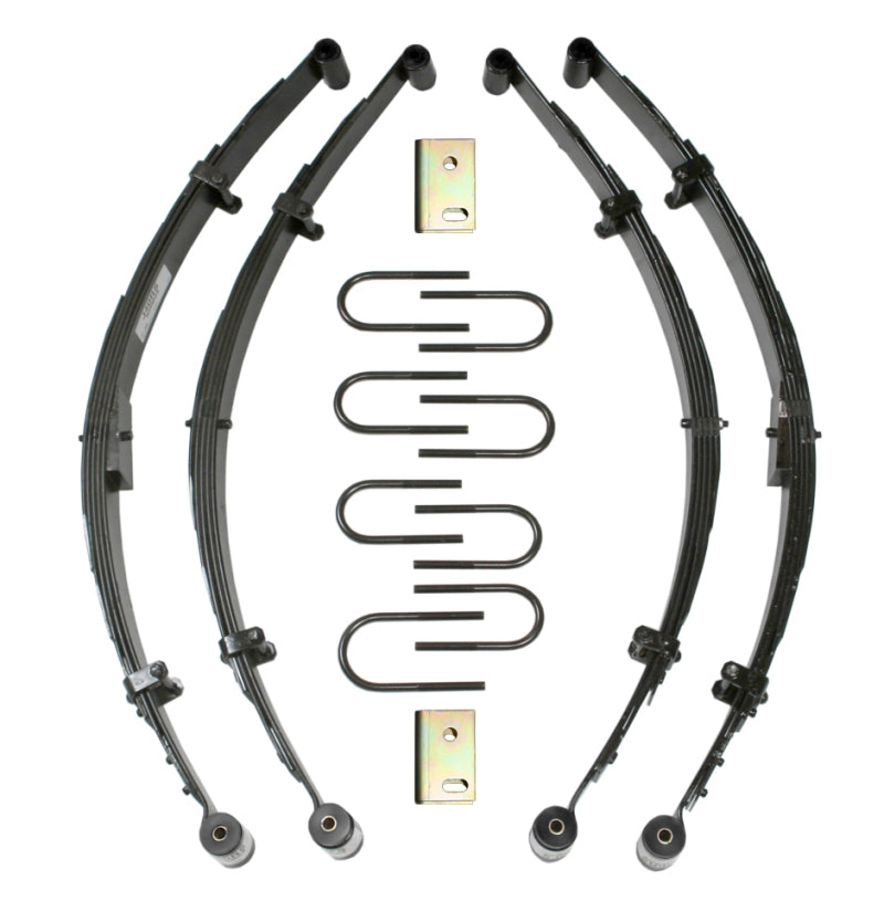 Skyjacker 4"SYSTEM 84-91 GRD WAGONEER Leaf Springs & Accessories Skyjacker
